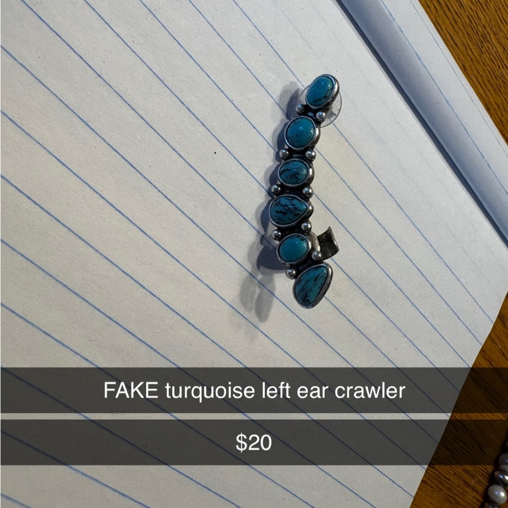 Turquoise Ear Crawler